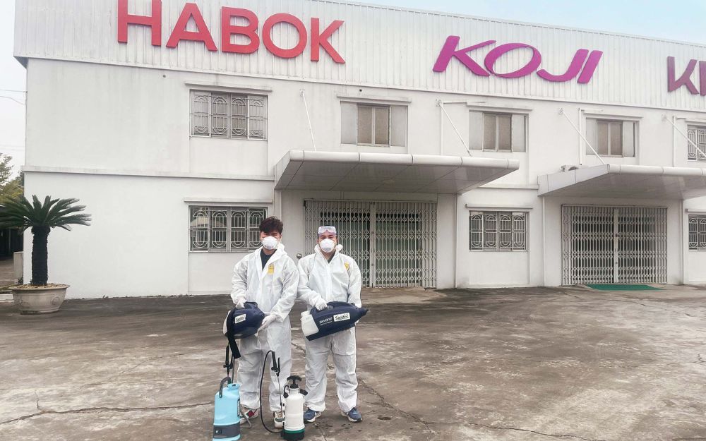 Sanitec Việt Nam thực hiện dịch vụ diệt côn trùng tại Habok