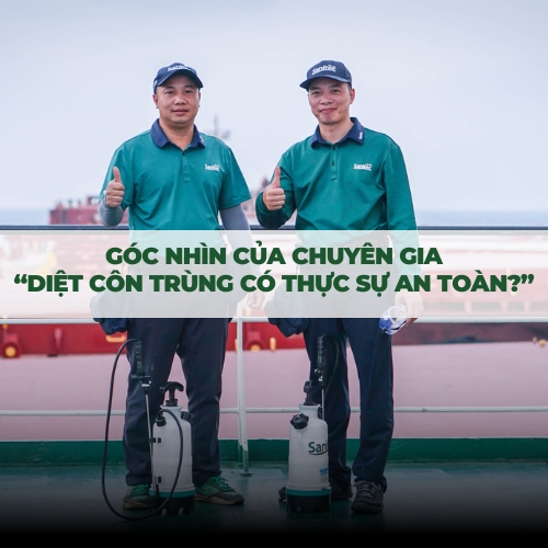 GÓC NHÌN CỦA CHUYÊN GIA: “DIỆT CÔN TRÙNG CÓ THỰC SỰ AN TOÀN?”